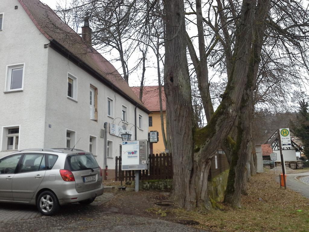 Gruener Baum Nuernberg Brunn Hotel Buitenkant foto